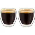 Jung Espressogläser, Transparent, Glas, 0.1 L, Rund, doppelwandig, Essen & Trinken, Gläser, Gläser-Sets