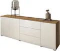 OTTO home Sideboard PARIS (1 St), Moderne 190cm breite grifflose Kommode, vielseitig einsetzbar