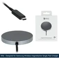 WITS for Samsung Ladegerät Wireless Charger Ladepad für S25 & Z7-Serie 15W Black