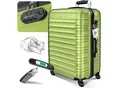 KESSER® Reisekoffer Hartschalen-Koffer Inkl. Kofferwaage + Gepäckanhänger Trolley Gepäck Rollkoffer Zahlenschloss 4 Rollen ABS-Hartschale Teleskopgriff
