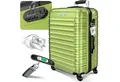 KESSER Hartschalen-Trolley Reisekoffer 84L Koffer Inkl. Kofferwaage + Gepäckanhänger, 4 Rollen, Rollkoffer ABS-Hartschale mit 4 Rollen, Zahlenschloss & Teleskopgriff
