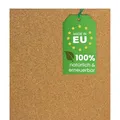 EKB Korkplatte 100x50cm 5mm stark I Natürliche Presskorkplatte für Pinnwand, Wanddekoration oder Schallschutz Akustikplatte I Umweltfreundliches DIY-Projektmaterial zum Basteln & Modellbau
