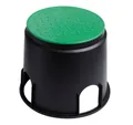 INTERGARDEN Bewässerungsventilbox Bodeneinbaudose, 31x25,5cm, Bewässerung Garten, Ventilkasten, Trafo