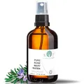 Rosmarinwasser 500 ml Regt das Haarwachstum an, stärkt das Haar, wirkt gegen Schuppen und Haarausfall. Reinigendes Gesichtswasser für fettige und zu Akne neigende Haut.