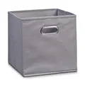 ZELLER Aufbewahrungsbox, BxHxL: 32 x 32 x 32 cm, Kunstfaser - grau