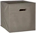 Zeller 14110 Aufbewahrungsbox, Vlies, grau Grau 32 x 32 x 32 cm