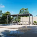Classic | Pergola Aluminium freistehend | 3 x 6 M | anthrazit