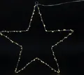 Lichterstern 40 cm mit 89 LED - Batterie und Timer - Indoor / Outdoor