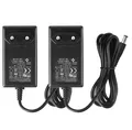 2er Pack DC 24V 1A Netzteiladapter, Stecker 5,5 mm x 2,1 mm
