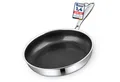 Morleos Bratpfanne 32 cm Keramik Pfanne Induktion Kratzfest Antihaft, Edelstahl (1-tlg., Pro Performance 3.0), 5-Schicht, 3mm, 1,67kg, backofenfest, spülmaschinengeeignet, Antihaft