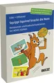 Squippi Squirrel knackt die Nuss
