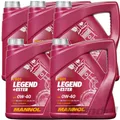 5x4 LITER MOTORÖL MANNOL SAE 0W-40 API passend für SN/CH-4 LEGEND+ESTER