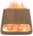 SALKING 2-in-1 Aroma Diffuser & Salt Range Pakistan Leuchte, Flammeneffekt 150ml