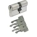 ABUS Profilzylinder ABUS A93 Doppelzylinder versch. Längen mit 3- 10 Schlüssel, mit N+G, Verschiedenschließend 30/55 mm