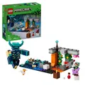 LEGO Minecraft 21274 Begegnung mit dem Wächter Bausatz, Mehrfarbig