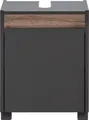 Waschbeckenunterschrank Anthrazit 41,8cm Breite