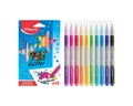 MAPED Filzstift Maped Filzstifte Color'Peps Glitter 10 Stück Kartonetui