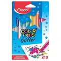 Maped Helix Farbe Peps Glitzer Filzstifte Multicolor Waschbar - 8 IN eine