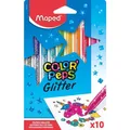 Maped Glitter Color Peps Filzstifte Fasermaler Glitzer 10er 847110