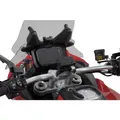 SW-Motech Navi-Halter am Lenker - Schwarz. Ducati Multistrada V4 (20-).