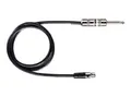 Praktisches Shure WA302 Gitarrenkabel für Bodypacks mit Klinke auf Mini XLR 4pol