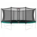 Berg Trampolin Grand Favorit inkl. Sicherheitsnetz Comfort 520 cm x 345 cm grün BT-30.25.65.73