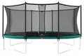 BERG Trampolin Grand Favorit Regular 520 + Sicherheitsnetz Comfort Grün