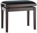 GEWA Pianobank Deluxe Rosenholz matt Klavier Hocker Velours schwarz Bank