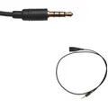 GEQUDIO WA9406 3,5mm-Klinke-Kabel einzeln - schwarz kompatibel mit FritzFon C6