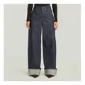G-Star für Damen. D27145-D945-001 Skater High Lose Selvedge Skaterhosen navy (28/28), Lässig, Baumwolle, Denim, Marine
