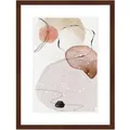 WANDStyle Bilderrahmen H950 aus Massivholz in Nussbaum-Optik 18 x  24 cm im Stil Modern