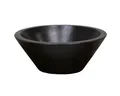 Oriental Galerie Waschbecken Waschbecken Terrazzo Schwarz 40 cm (1-St)