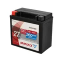 Cartec Gel Motorradbatterie YTX14-BS 14Ah 260A  Motorradbatterie