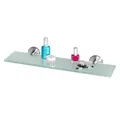 bremermann Bad-Serie Piazza - Glasablage, Badregal Glasregal ideal f�r Bad und Dusche, Badablage aus Glas und Edelstahl, matt