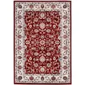 Obsession Flachwebeteppich My Isfahan, Rot, Textil, Struktur, rechteckig, 80x150 cm, für Fußbodenheizung geeignet, Teppiche & Böden, Teppiche, Webteppiche