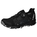 adidas Terrex Agravic Boa RAIN.RDY Hiking Shoes Trailrunning-Schuhe, Core Black/Cloud White/Grey Three, 28 EU