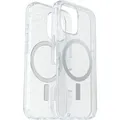 Symmetry Clear, Handyhülle transparent/silber (glänzend), iPhone 16, MagSafe