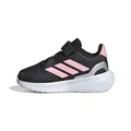 Adidas Unisex Baby RUNFALCON 5 Shoes Infants, core Black/pink Spark/Silver met., 24 EU