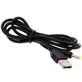 USB-A Kabel auf 4.0*1.7mm DC-Stecker - 80cm, schwarz 