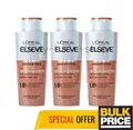 Elseve Growth Booster Anti-Haarausfall Shampoo Dünnes Haar & Bruch 200ml 3er ...