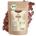 Kakao Pulver Bio 500g | Kakao-Pulver mit feinstem Aroma | naturbelassen und nicht alkalisiert | vom Achterhof
