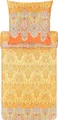 Bassetti Mako-Satin Bettwäsche-Garnitur Ragusa Farbe GOLD Y1 Größe 200x200+2x80x80