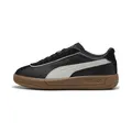PUMA Damen Club KLASSIKA Sneaker, Black White Gold, 38.5 EU