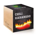 Anzuchtset Chili Habanero Feel Green, 100% nachhaltig, Geschenk, Ecocube