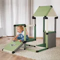 Quadro Adventure Home Modulares Spielhaus ab 6 Monaten, 26 Modelle, für drinnen und draußen, 220 Teile – Mint