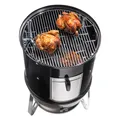 Weber Smokey Mountain Cooker 47 cm Holzkohle-Räucherofen aus emailliertem Stahl