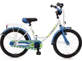 18 Zoll Polizei Fahrrad mit Rücktrittbremse Kinderfahrrad ab 4 Jahre jungen