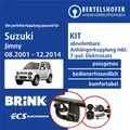 Für SUZUKI Jimny I Typ FJ/SN 08.2001-12.2014 AHK abn. +7pol spez E-Satz TOP