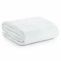 Bettdecke Bettüberwurf Tagesdecke 170 x 210 cm weiß Sofaüberwurf Deko modern