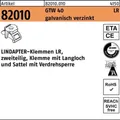 LINDAPTER 820100100240000 Klemme R 82010 GTW 40 LR M 24 / 3 - 24 galvanisch verz